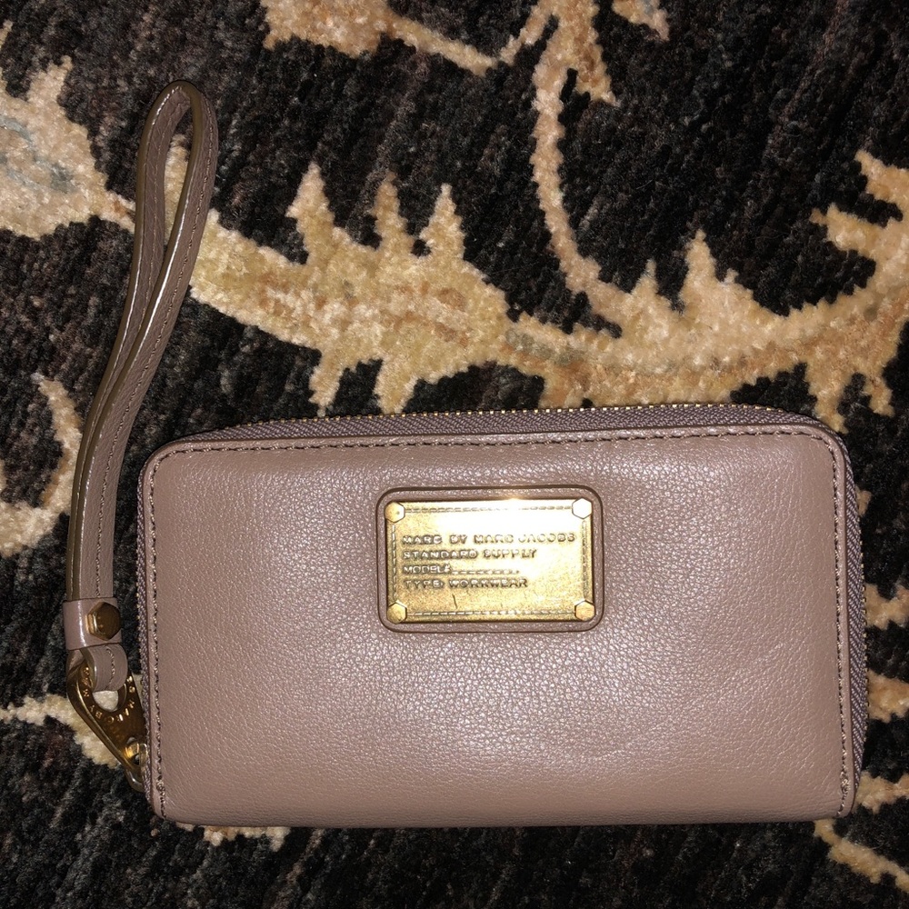 Marc by Marc Jacobs Leather Wristlet